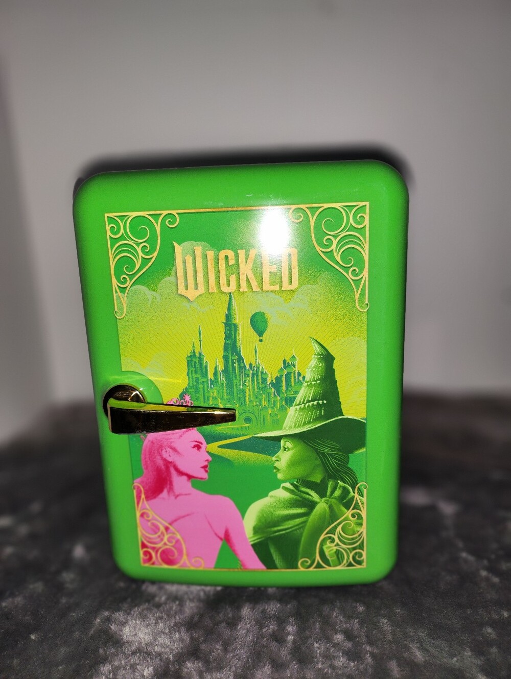 Wicked Beauty Fridge, a 4-liter portable mini refrigerator & Spa Headband
